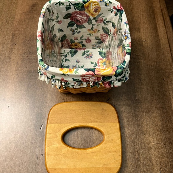 Longaberger Tall Tissue Basket - Picture 2 of 3